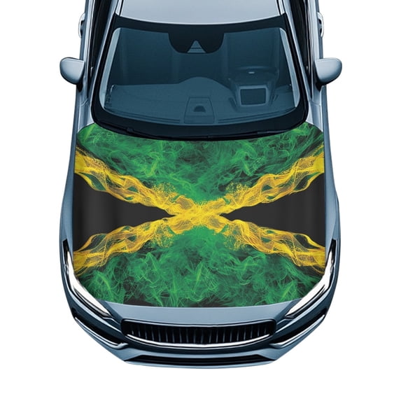 XYZCANDO Car Hood Cover for Trucks Van SUV, Washable Car Hood Cover Protector, Vehicle Accessories UV Resistant Hood Cover for Car
