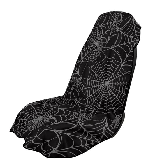 XYZCANDO Car Seat Cover Non-Slip Car Seat Towel Protector for Travel Running, Car Seat Cover Towel Soft, Spider Web Design
