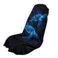 thumbnail image 1 of XYZCANDO Car Seat Cover Towel Anti-Slip Car Seat Towel Covers for Beach Yoga, Car Seat Towel Protector Non-Slip, Neon Sea Turtle, 1 of 11