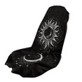 thumbnail image 1 of XYZCANDO Car Seat Cover Towel Long Term Use Car Towel Cushion Cover for Swimming Running Beach, Car Seat Cover Protector Washable, Sun and Moon Pattern, 1 of 11