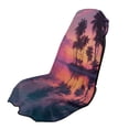 thumbnail image 1 of XYZCANDO Car Seat Cover with Tropical Sunset Print, Car Seat Protector for Beach Trips and Post Workout Outdoor Trips, 1 of 11