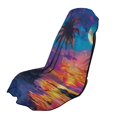 thumbnail image 1 of XYZCANDO Car Seat Towel Cover Versatile Car Seat Cover Towel for Running Beach Workout, Towel Car Seat Cover Sweatproof, Vibrant Tropical Beach Sunset, 1 of 11