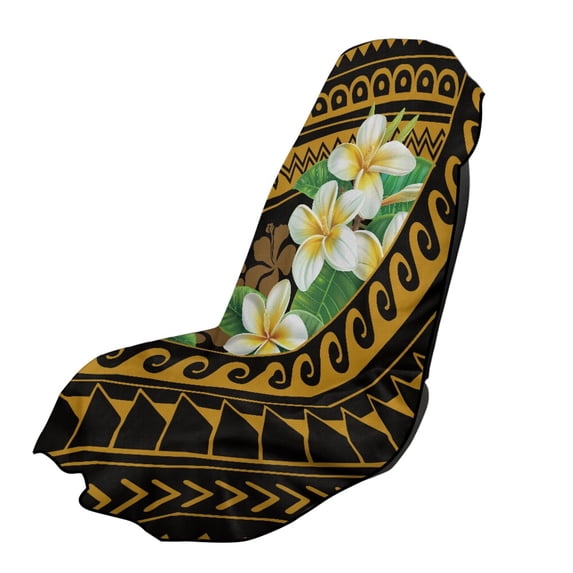 XYZCANDO Car Seat Towel Cover With Floral Print, Car Seat Protector for Post Workout Beach Trips and Daily Driving