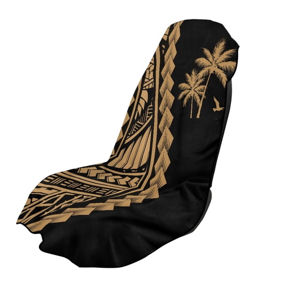 XYZCANDO Car Seat Towel Cover with Palm Print, Car Seat Protector for Beach Trips and Outdoor Fitness, Breathable Washable Accessory