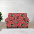 thumbnail image 1 of XYZCANDO Christmas Cat Stretch Sofa Covers 1 Piece Cushion Couch Slipcovers Printed Sofa Covers for 1 Seater Couch Cover, 1 of 6