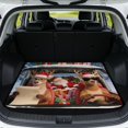 thumbnail image 1 of XYZCANDO Christmas Deer Printed Trunk Mat 29" x 39", Durable All-Weather Interior Accessory with Non-Slip Backing, Easy-Clean Stitched Edge Liner for SUVs, Sedans and Trucks, 1 of 7