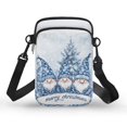 thumbnail image 1 of XYZCANDO Christmas Gnomes Cross Body Phone Purse for Womens Flower Small Messenger Handbag with Shoulder Strap Casual Cellphone Case Over Shoulder Wallet for Travel Shop Work, 1 of 7