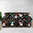 thumbnail image 1 of XYZCANDO Christmas Theme Stretch Armchair Slipcover Universal Sofa Covers for Living Room Dogs Pet Furniture Protection Polyester Armchair Slipcovers with Anti Slip Foam Sticks, 1 of 6