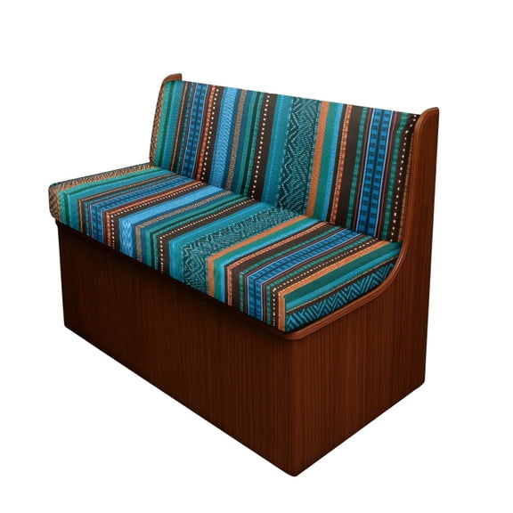 XYZCANDO Color Block Stripe RV Dinette Cushion Covers Stretch Camper Cushion Covers, Easy to Install, Suitable for Travel Trailer Bench Seats, Fit for Sofa RV Couch
