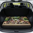 thumbnail image 1 of XYZCANDO Cool Dinosaur Rear Cargo Mat 29" x 39", All-Weather Polyester Trunk Liner with Non-Slip Backing, Durable Easy Install Stitched Edge Protector for SUVs, Sedans and Trucks, 1 of 7