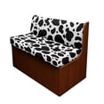 thumbnail image 1 of XYZCANDO Cow Print RV Dinette Cushion Covers Comfortable RV Accessories for Inside Bench Cushion Washable Sofa Slip Covers for 2 Seat Cushion Couch Stretchable Slip Covers for Loveseat White, 1 of 7