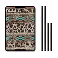 thumbnail image 1 of XYZCANDO Cow Print RV Door Window Shade Navajo RV Blackout Shades Foldable RV Blinds RV Insulation for Windows Southwest RV Curtains for Camper Windows Animal Print Blackout Curtains for RV Brown, 1 of 7