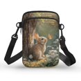 thumbnail image 1 of XYZCANDO Cute Bunny Crossbody Bag Sling Purse for Women Men Cell Phone Messenger Bag with Shoulder Adjustable Strap Mini Cross Body Handbag for Travel Shop Running Small Wallet, 1 of 7