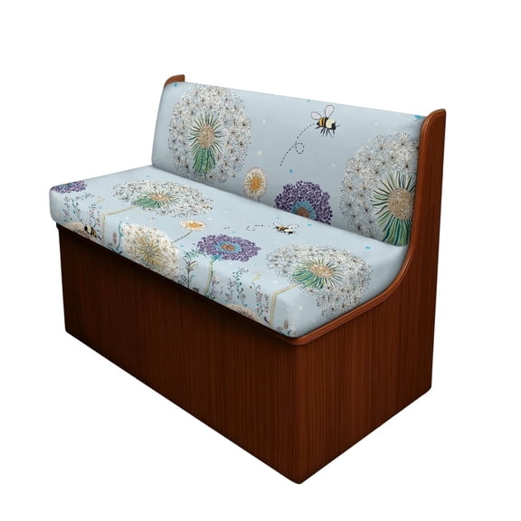 XYZCANDO Dandelions RV Booth Seat Covers Lightweight RV Dining Chair Seat Covers, Dirt-Resistant, Suitable for Camper Dinette Booth, Fit for RV Dining Table Bench