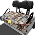 thumbnail image 1 of XYZCANDO Deer Camo American Flag Golf Cart Seat Cover - 2-Passenger Universal Fit With 4 Pockets, Non-Slip Washable Terry Cloth, 1 of 8