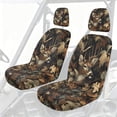 thumbnail image 1 of XYZCANDO Deer UTV Seat Covers Compatible with Rhino 450 660 700 Anti-Slip Camo Forest Replacement UTV Seats Accessories Washable Rhino Bucket Seat Cover with Headrest Cover, 1 of 7