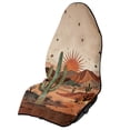 thumbnail image 1 of XYZCANDO Desert Cactus Car Seat Cover - Sweatproof & Waterproof Front Seat Protector with Southwest Landscape Design - Universal Fit for Cars, SUVs & Trucks, 1 of 8