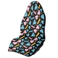 thumbnail image 1 of XYZCANDO Dragonfly & Diamond Print Car Seat Towel Cover - Waterproof Sweatproof Protector | Universal Fit for Cars, SUVs, Trucks | Moisture-Wicking Microfiber, 1 of 7