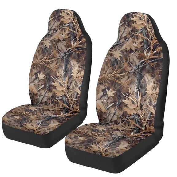XYZCANDO Duck Hunter Camouflage Car Seat Covers Breathable Car Seat Covers Front Seats Only Easy to Install and Clean Auto Interior Accessories for Most Cars SUVs and Sedans