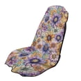 thumbnail image 1 of XYZCANDO Flowers Pattern Design Car Seat Cover Towel Breathable for Beach Workout, Long-Lasting Sweatproof Seats Protectors Washable, 1 of 11
