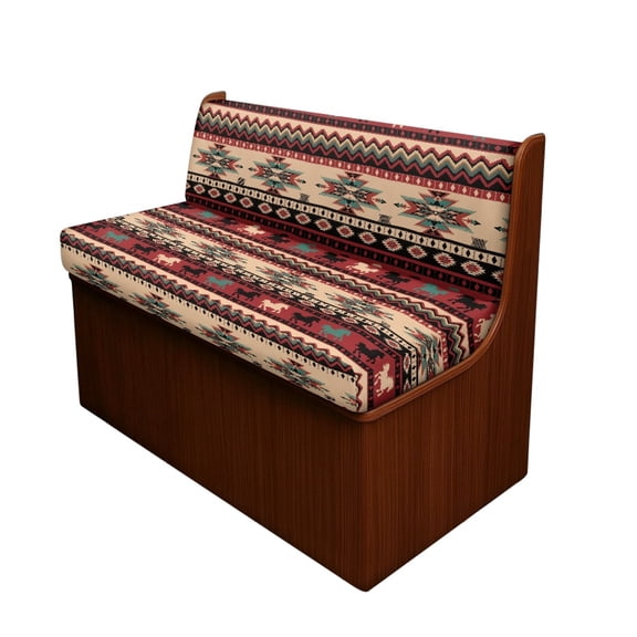XYZCANDO Galloping Horse RV Booth Seat Covers Elastic, Suitable for Camper RV Camper, RV Dinette Cushion Covers, for Camper Cushion Booth Seats