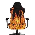thumbnail image 1 of XYZCANDO Gaming Chair Cover Easy to Install Flame Gaming Chair Protective Cover Include Backrest, Seat and Armrest Protector for Large and Tall Reclining Gaming Chairs, 1 of 7
