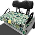 thumbnail image 1 of XYZCANDO Golf Ball Paw Print Golf Cart Seat Cover | 4 Storage Pockets Non-Slip | For Men Women Golf Lovers Pet Owners, 1 of 9