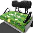 thumbnail image 1 of XYZCANDO Golf Time Golf Cart Seat Cover with 4 Pockets - Universal Non Slip Terry Cloth Protector for 2-Seat Golf Carts, 1 of 9