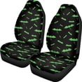 thumbnail image 1 of XYZCANDO Green Bat Car Seat Covers for Man Waterproof Car Front Seat Covers Soft Elastic, for Vehicle SUV Van, 1 of 10