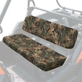 thumbnail image 1 of XYZCANDO Green Camo Hunting Seat Cover for UTV 2 Pieces Full Back UTV Seat Covers Compatible with Kawasaki Mule 3000 All-Season Protection Seats Accessory Parts Washable, 1 of 7