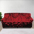 thumbnail image 1 of XYZCANDO Halloween Bats Armchair Slipcover, 1 Piece Stretch Chair Cover Armchair Cover for Living Room, 1 Seater Furniture, 1 of 6