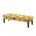 thumbnail image 1 of XYZCANDO Halloween Print Polyester Spandex Fabric Bench Seat Covers with Anti Pet Hair, Removable Anti Stain Rectangle Long Bench Slipcover for Living Room, 1 of 9