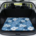 thumbnail image 1 of XYZCANDO Hawaiian Floral Rear Cargo Protector 29" x 39", Universal Waterproof Trunk Mat, Non-Slip Easy Clean Durable Polyester Liner for SUVs & Sedans, 1 of 7