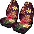 thumbnail image 1 of XYZCANDO Hawaiian Hibiscus Car Seat Covers for Man Protector Auto Seat Covers Soft Anti-Slip, for Truck SUV Van, 1 of 10