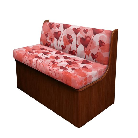 XYZCANDO Heart RV Bench Seat Covers Washable, Suitable for Loveseat Camper, RV Booth Seat Covers, for Travel Trailer Couch RV Camper Car Bench