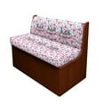 thumbnail image 1 of XYZCANDO Heart Rv Dinette Cushion Covers Dwarf Bench Cushion Easy to Install Rv Accessories for Inside Sofa Covers for 2 Cushion Couch Comfortable Rv Dinette Cushions Furniture Covers White, 1 of 7