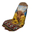 thumbnail image 1 of XYZCANDO Highland Cow Sunflowers Seat Towels Mat Washable for Travel Swimming Outdoor, Lightweight Sweatproof Automotive Seat Towel Protector Non-Slip, 1 of 11