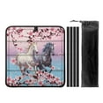 thumbnail image 1 of XYZCANDO Horse Camper Window Cover RV Window Shade Floral RV Skylight Cover RV Vent Covers for Roof Foldable RV Skylight Window Shade UV Rays Protection Camper Trailer Fan Vent Cover Pink, 1 of 7