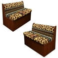 thumbnail image 1 of XYZCANDO Leopard Aztec Sunflower Cow RV Sofa Cover RV Couch Cushion Slipcovers Comfortable Loveseat Slipcovers for Travel Couch Stain Resistant Sofa Cover 2 Backrest Cover & 2 Bench Cover, 1 of 6