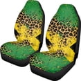 thumbnail image 1 of XYZCANDO Leopard Diagonal Pattern Front Seats Protector Soft Anti-Wear Car Front Seat Covers Interior car Front Seats, Waterproof Interior Accessories Truck Sedan, 1 of 10