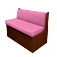 thumbnail image 1 of XYZCANDO Light Pink Print RV Dinette Cushion Covers Stretchable Couch Cushion Covers Solid Color Print Washable Slip Covers for Loveseat Sofa Slip Covers for 2 Seat Cushion Couch Designed Gifts, 1 of 7