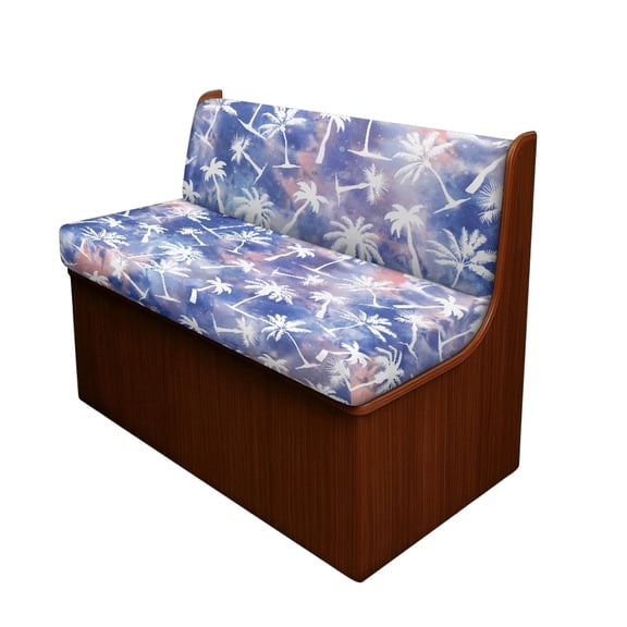 XYZCANDO Palm trees RV Dinette Cushion Covers Stretch Camper Cushion Covers, Easy Installation Soft Camper Cushion Slipcover Fit for Bench RV Couch RV Camper Sofa
