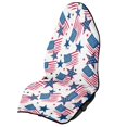 thumbnail image 1 of XYZCANDO Patriotic American Flag & Star Car Seat Towel Cover - Waterproof Sweatproof Protector with Non-Slip Backing - Universal Fit for Cars, Trucks, SUVs & Vans, 1 of 9