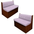 thumbnail image 1 of XYZCANDO Purple Star Print RV Sofa Cover RV Couch Cushion Slipcovers Comfortable Loveseat Slipcovers for Travel Couch Stain Resistant Sofa Cover 2 Backrest Cover & 2 Bench Cover, 1 of 6