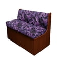 thumbnail image 1 of XYZCANDO RV Booth Seat Covers, Compatible with Couch Camper, RV Dinette Cushion Covers for RV Dining Table RV Seat Easy to Install, Purple Bat Swirl, 1 of 8