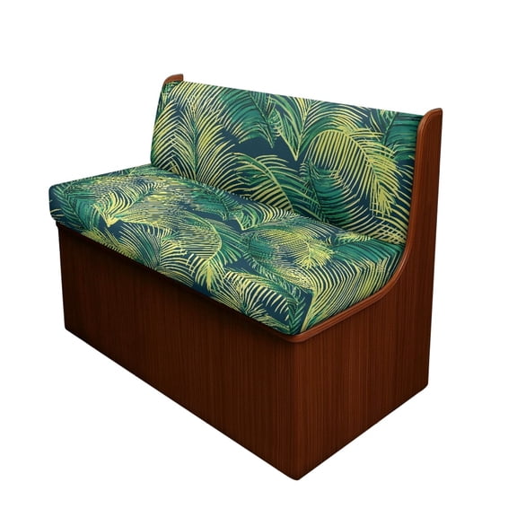 XYZCANDO RV Dining Chair Seat Covers Furniture Protector Polyester Fabric, Compatible with Couch Loveseat, for Sofa RV Camper Car Bench, Palm Leaves