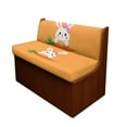 thumbnail image 1 of XYZCANDO Rabbit Carrot RV Dinette Cushion Covers Loveseat Slipcovers Stretchable Furniture Covers Easy to Install Easter Camper Decor 2 Seat Sofa Cover 1 Backrest Cover and 1 Bench Cover Orange, 1 of 7