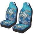 thumbnail image 1 of XYZCANDO Sea Turtle Car Front Seat Covers Set of 2 Hawaiian Automobile Front Seat Covers Removable Automotive Accessories Suitable for Most Cars,SUV,Sedan, 1 of 7