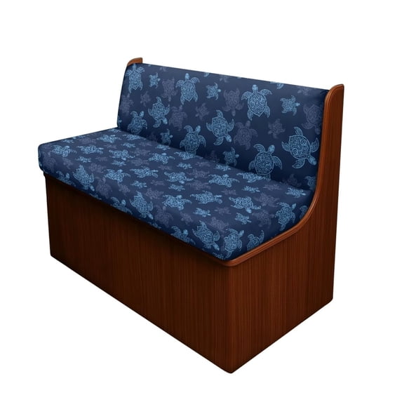 XYZCANDO Sea Turtle RV Dinette Cushions Comfortable RV Accessories Stretchable Couch Cover 2 Cushion Sofa Universal 2 Seat Couch Cover Stylish Loveseat Sofa Chair Cover Furniture Protector Blue