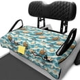 thumbnail image 1 of XYZCANDO Sea Turtle Shell Golf Cart Seat Covers with Pockets Soft, Fit for Sports Club Car Golf Cart Suitable for Club Golf Cart Rear Seat Club Cars, 1 of 8